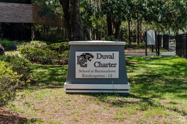Duval Charter School at Baymeadows is a B rated school according to Niche.