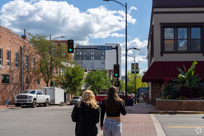 Broadway is a short walk from Benton-Stephens and holds many shops and restaurants.