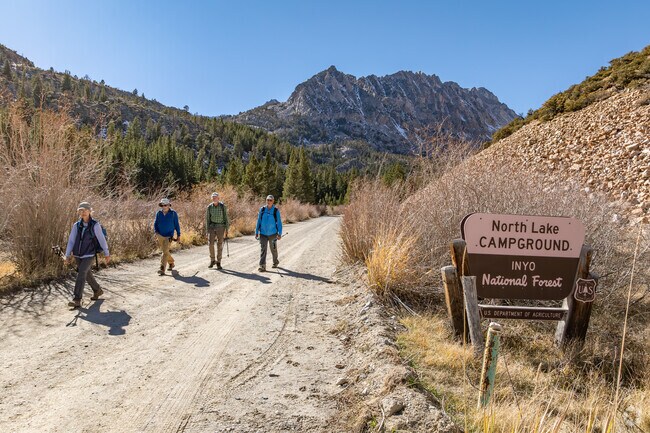 Hikers flock to West Bishop for the serenity the mountains have to offer.