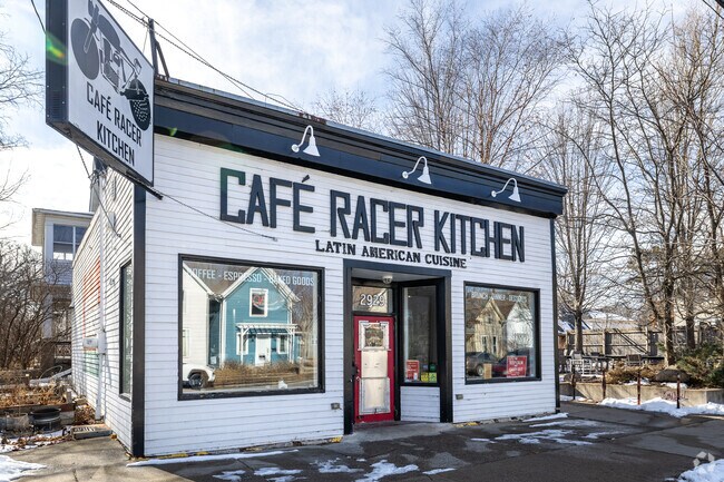 The Seward neighborhood is home to Cafe Racer Kitchen, serving genuine Latin American food.