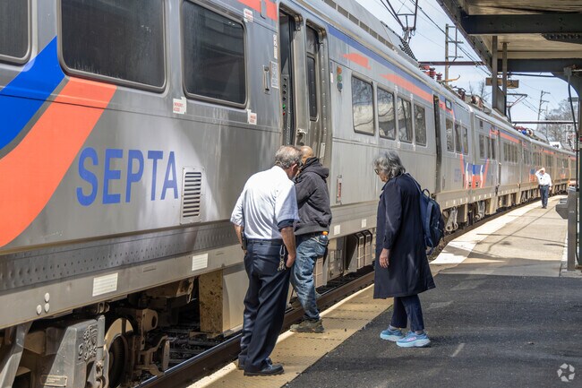 The SEPTA line in Willow Grove runs frequently with ample parking for riders.
