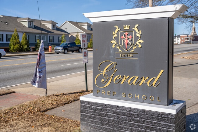 Gerard Prep can be found in Downtown Lawrenceville, GA.