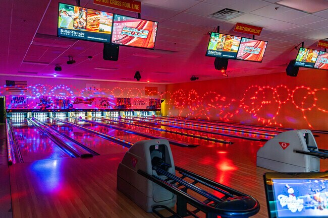 Strike Gold Lanes near Jaconita offers fun bowling for families and friends.