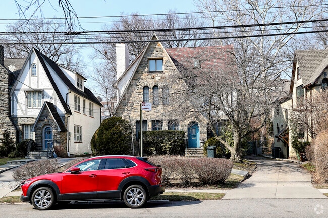 There are some amazing Tudor styled homes with wonderful landscaping in Riverdale.