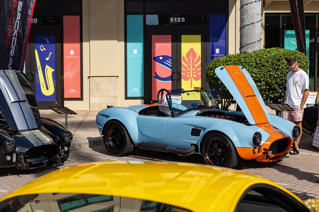 Monthly car shows are just some of the exciting events found at Mercato near Villages of Monterey.