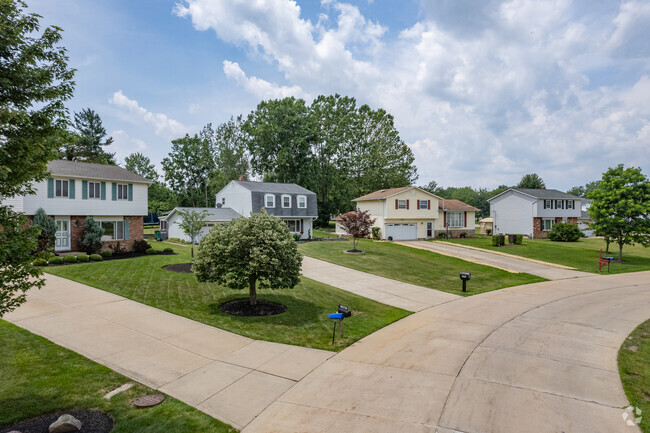 With plenty of storage split-level homes are a great option for families in Glenwillow.