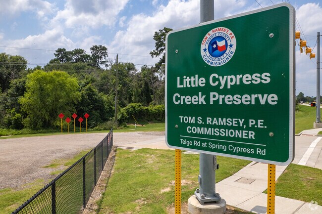 Little Cypress Creek Preserve offers plenty of walking paths in Cypress.
