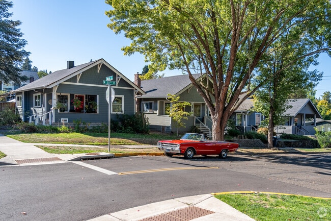 Smaller traditional-style homes can be found in Friendly.