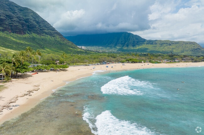 Nanakuli is a haven for outdoor enthusiasts- surfing and hiking are two popular options.