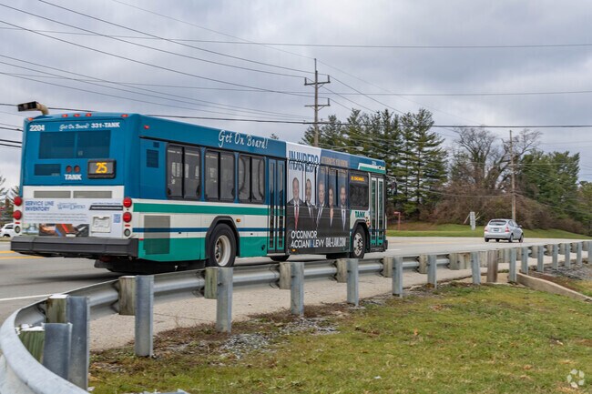 For public transportation, look to use the Tank bus.