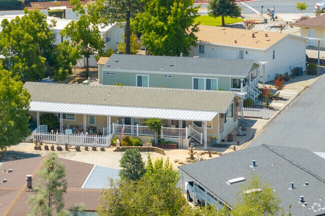 Residents in the mobile home communities don't have huge yards to maintain.