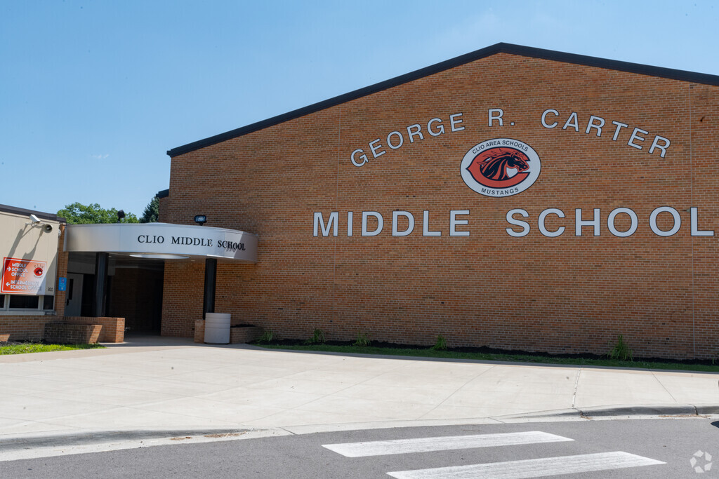 George R. Carter Middle School building in Clio.