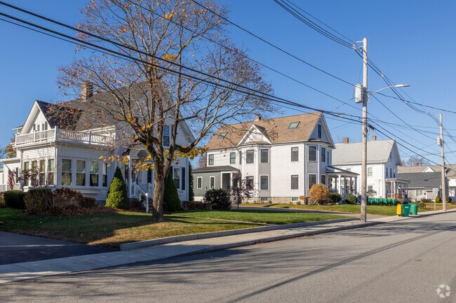 Mansfield Center offers an array of different styles of architecture.