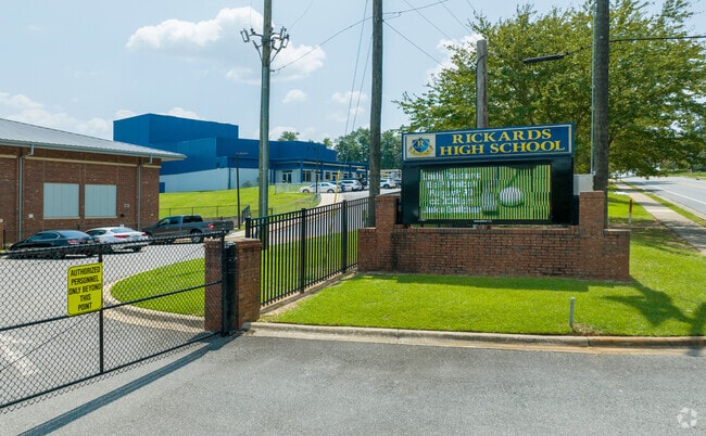 James Rickards High School is located on the south side of Tallahassee.