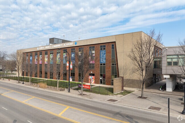 Benito Juarez Community Academy Is a High School located in Pilsen, Chicago.