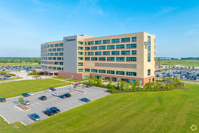 Franciscan Health in Crown Point is the nearest health care center.