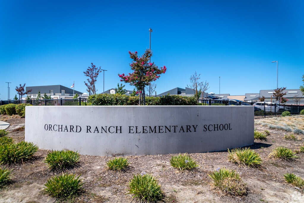 Opened in 2017, the Orchard Ranch Elementary School serves kids K-5 in the Lincoln neighborhood.