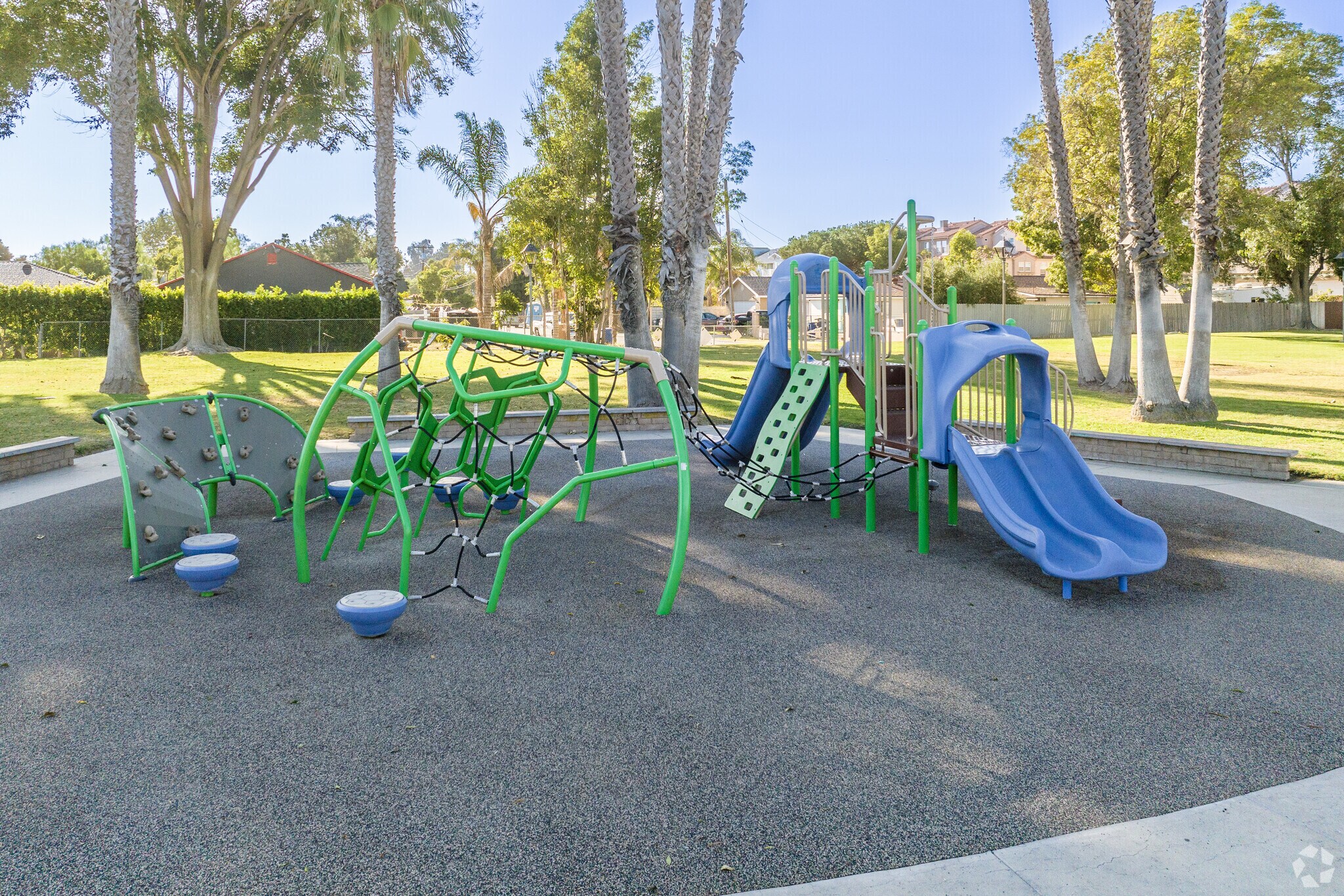 Children enjoy the playground at Saticoy Park in Ventura, Ca.