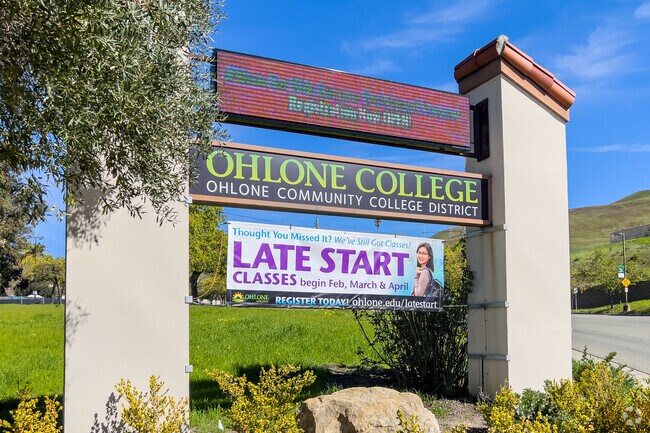 Ohlone College is located in Mission San Jose and is highly regarded.