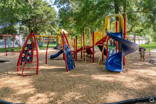 The playground at Heros Park was recently upgraded to accomodate more children's playtime.
