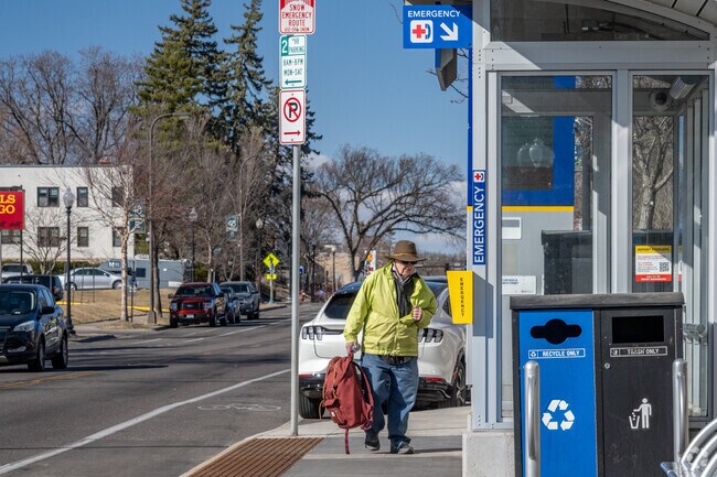The metro transit has multiple bus lines running through Northrop.