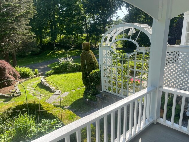 view from porch
