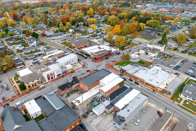Downtown Mooresville is small but charming, lined with local shops.