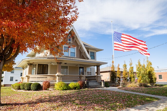 Victorian homes with timeless architectural details are prominent in Fairfax.