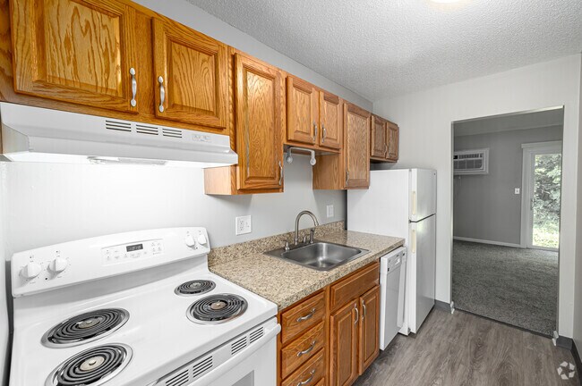 1BR, 1.5BA - 800SF - Kitchen