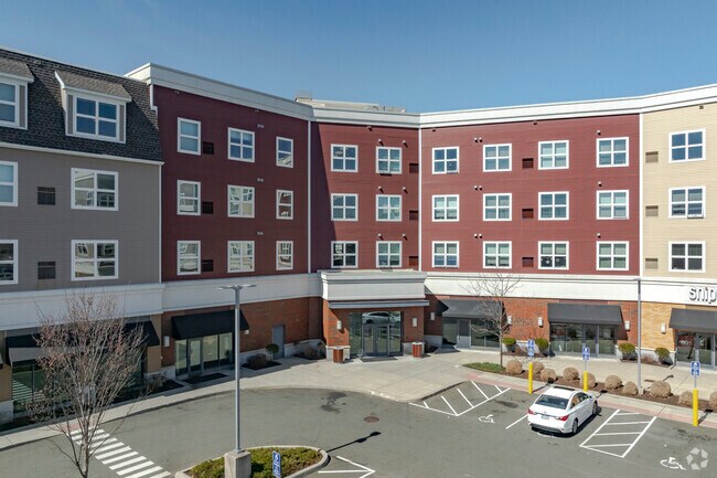 The Atwood is located in the center of Allingtown and offers new apartment and condo-style living.