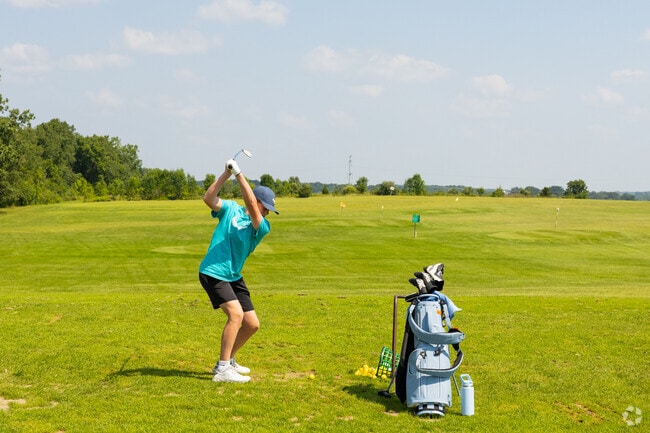 Golfers enjoy Rustic Glen Golf Club, an 18-hole public course in Saline Township.
