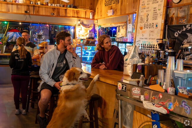 The Factory & Pine State Coffee welcome all Belvedere Park residents.