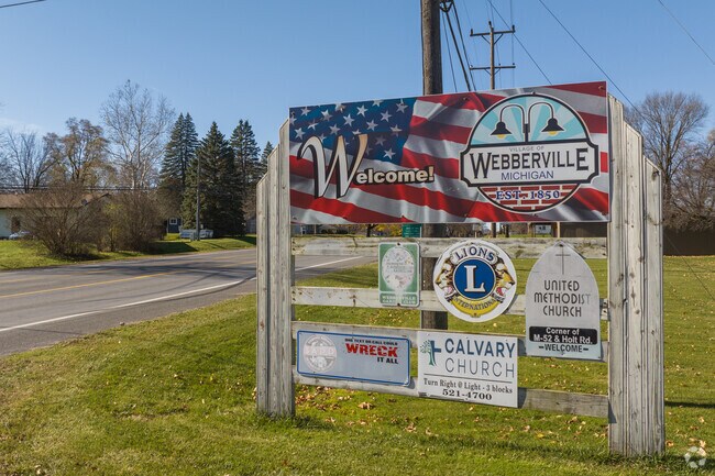 Webberville is a mostly rural and small village that is quaint and friendly.