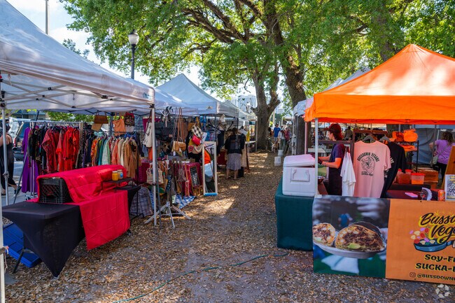 The Farmer's Market in Southwest Coconut Grove offers various vendors other than produce.