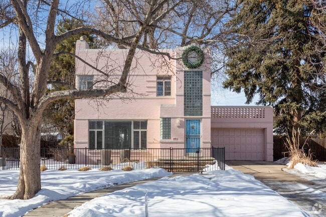 Eclectic home found in the neighborhood of Montclair.