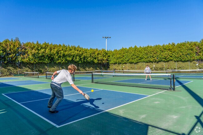 People play pickleball at Barre Recreational Fields near Graniteville.