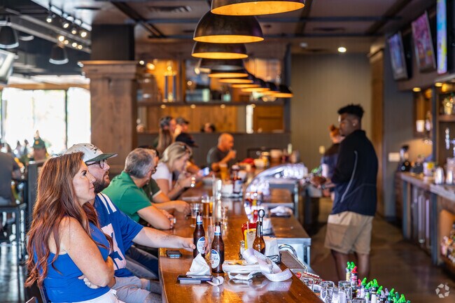 Hagemeister Park is a casual hangout spot popular among Astor residents.