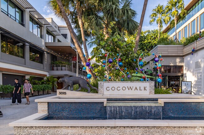 Take a trip to Cocowalk and enjoy great eateries and a wonderful shopping experience.