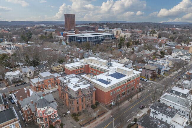 Study at the New Haven Academy at 444 Orange St, New Haven, CT 06511.