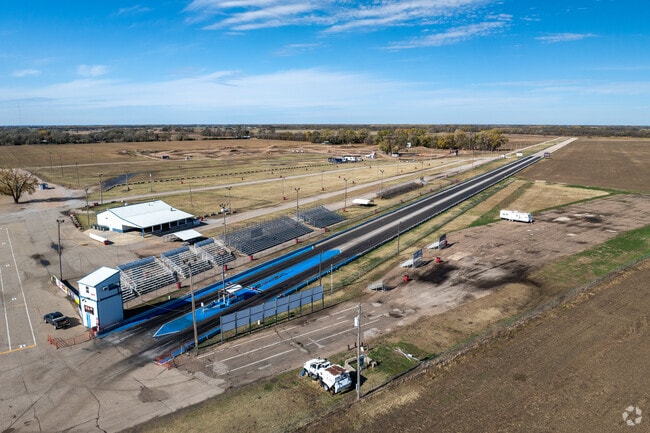 The Kansas International Dragway is a popular attraction in Maize.