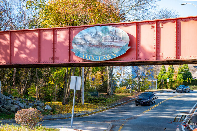 Oak Lawn is a quaint town filled with local shops and activities.