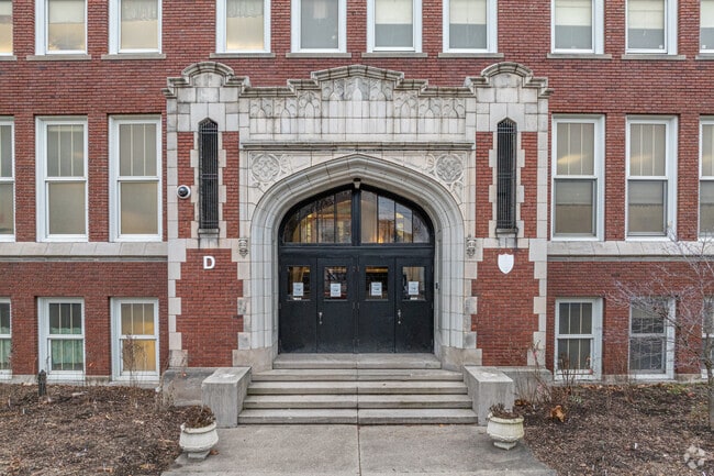 Grand Rapids Montessori Academy, entrance.