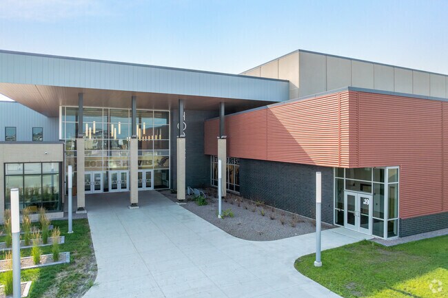 Horace High School is where older Eagle Run students go to school.