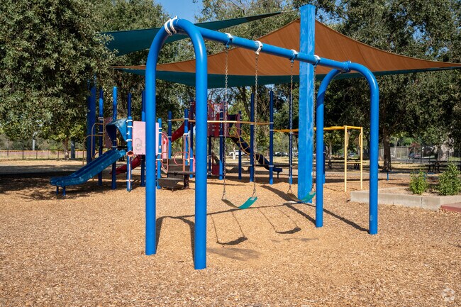 Children of Mira Loma can enjoy the playground at Del Paso Regional Park.