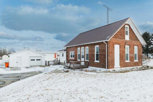 Outside of downtown Logansport, farm houses offer more room to roam and larger garages and outbuildings for those who like their space.