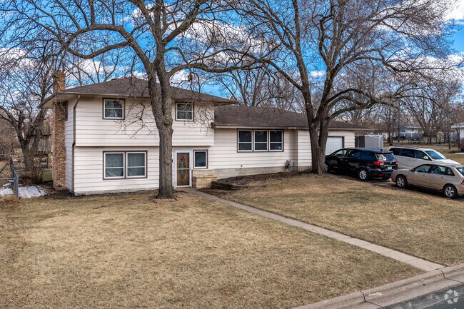 Split level homes with attached garages can be found in the Christie neighborhood.