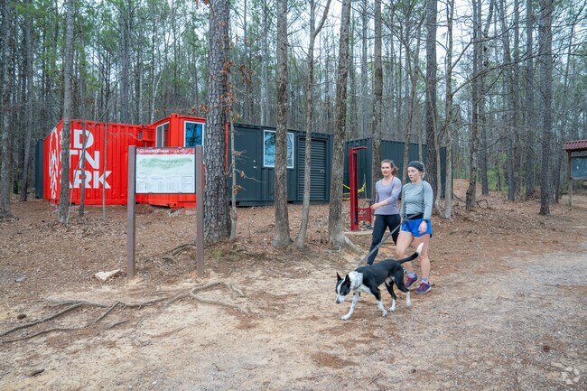 Go on a hike at Red Mountain Park near Mason City.