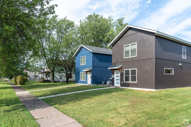 You can find more modern housing styles in Irving giving a nod to nearby older cottages.