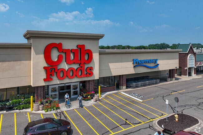 Oak Grove residents can travel to Riverdale Crossing in Coon Rapids to shop stores like Walmart, Cub Foods, and Hobby Lobby.
