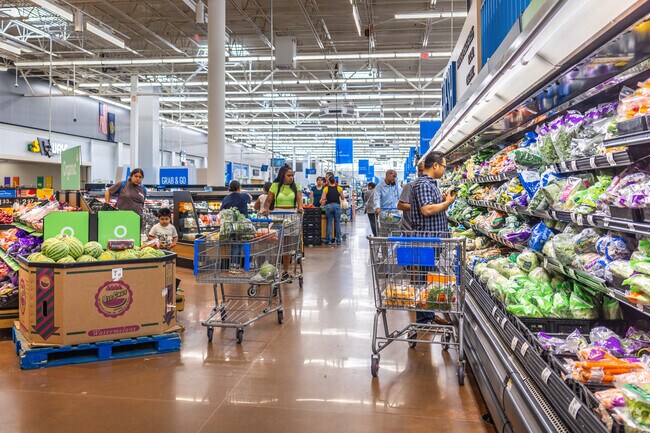 Pick up groceries and everyday household items at Walmart on 23rd Street in Columbus.